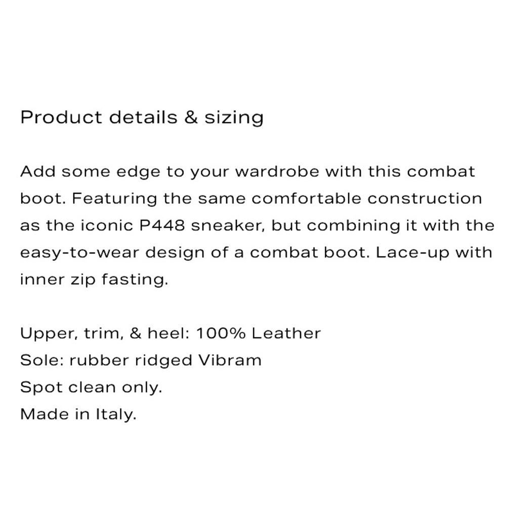 P448 Denise Platform Combat Sneaker Boot in Spark | Size 6 -Fits like a 7 - Picture 15 of 16